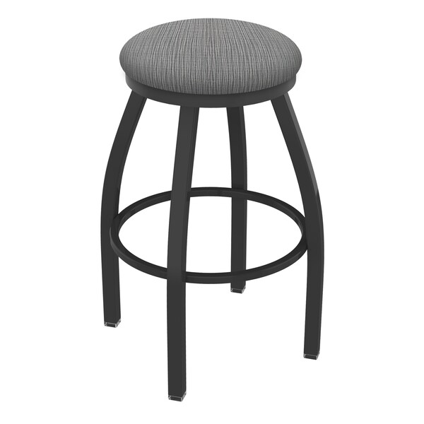 Holland Bar Stool Co 25" Swivel Counter Stool, Pewter Finish, Graph Seat X802 - main